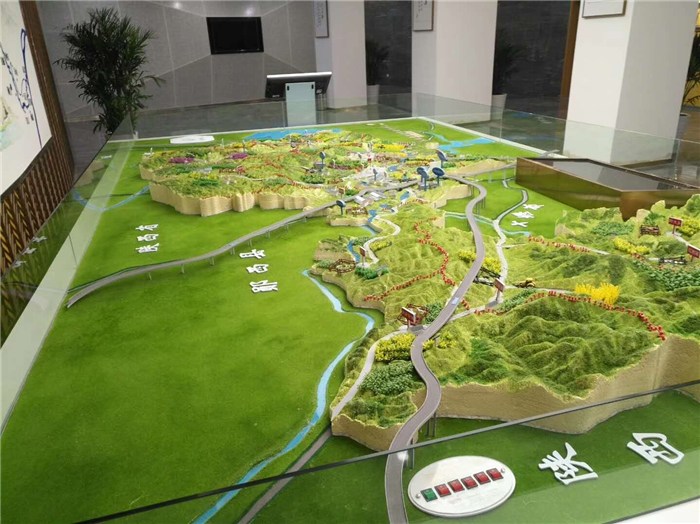 精博达模型 汉阳田园沙盘服务至上，塑造展览新标杆